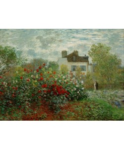 Claude Monet, Le jardin de Monet à Argenteuil (Les Dahlias)