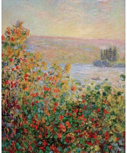 Claude Monet, Massifs de fleurs à Vétheuil