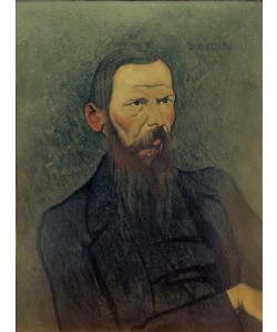Felix Vallotton, Portrait décoratif de Dostoievski