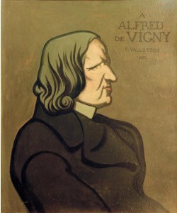 Felix Vallotton, Portrait de Vigny, peinture décorative