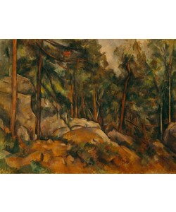 Paul Cézanne, Interieur de forêt