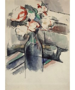 Paul Cézanne, Roses dans une bouteille