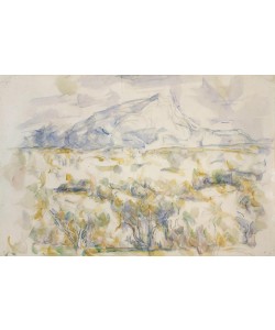 Paul Cézanne, La Montagne Sainte-Victoire vue des Lauves
