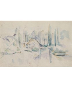Paul Cézanne, Maison au bord de l’eau