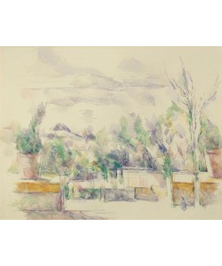 Paul Cézanne, La Terrasse du Jardin des Lauves