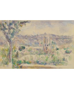 Paul Cézanne, La cathédrale d’Aix vue de l’atelier des Lauves