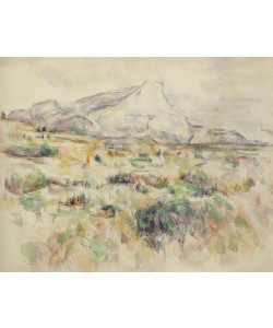 Paul Cézanne, La Montagne Sainte-Victoire vue des Lauves