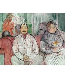 Henri de Toulouse-Lautrec, Monsieur, Madame et le chien