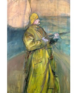 Henri de Toulouse-Lautrec, Portrait de Maurice Joyant en baie de Somme