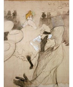 Henri de Toulouse-Lautrec, La Goulue et Valentin le Désossé