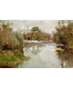 Henri de Toulouse-Lautrec, Céleyran. Au bord de la rivière