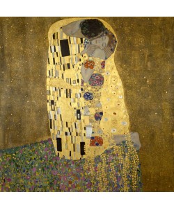 Gustav Klimt, Der Kuß 