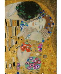 Gustav Klimt, Der Kuß 