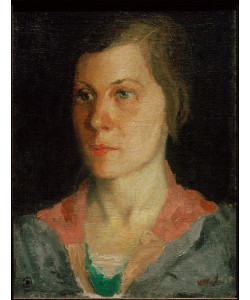 Kasimir Malewitsch, Porträt der Frau des Künstlers, 1933