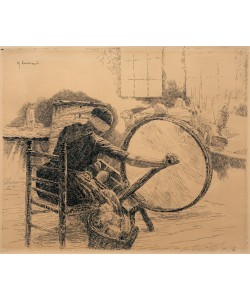 Max Liebermann, Die Spinnerin 