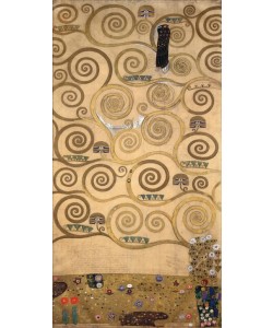 Gustav Klimt, Der Lebensbaum (linker innerer Teil) 