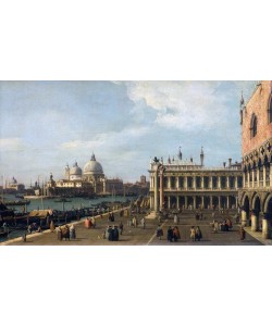 Giovanni Antonio Canaletto, Santa Maria Della Salute from the Piazzetta