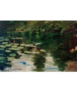 Gustave Caillebotte, Nymphéas sur l’étang