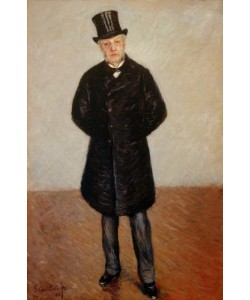 Gustave Caillebotte, Portrait de Jean Daurelle, dit aussi Portrait d’homme