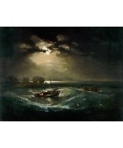 JOSEPH MALLORD WILLIAM TURNER, Fishermen at Sea / The Cholmeley Sea Piece