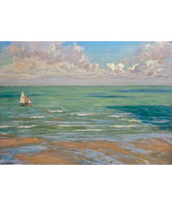 Gustave Caillebotte, Marine (od. Marine, régates à Villers)