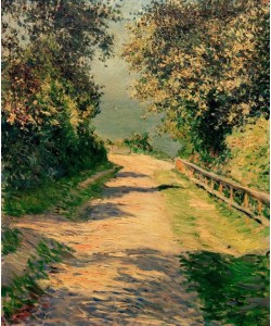 Gustave Caillebotte, Allée de la villa des fleurs, Trouville