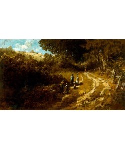 Carl Spitzweg, Kirchgang bei Dachau