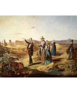 Carl Spitzweg, Engländer in der Campagna