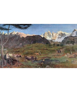 Giovanni Segantini, Life - Trittico of the nature