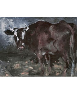 Paul Cézanne, Kuh im Stall