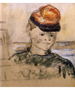 Paul Cézanne, Junge mit Schirmmütze