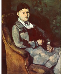 Paul Cézanne, Madame Cézanne mit Fächer