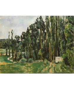 Paul Cézanne, Les peupliers