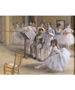 Edgar Degas, Le foyer de la danse à l’Opéra de la rue Le Peletier