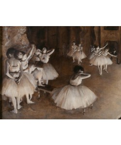 Edgar Degas, Répétition d’un ballet sur la scène
