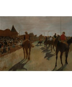 Edgar Degas, Le défilé, dit aussi Chevaux de course devant les tribunes