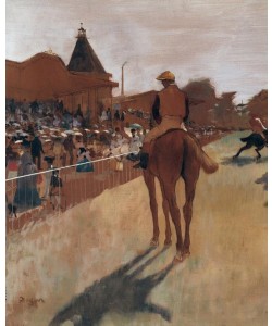 Edgar Degas, Le défilé, dit aussi Chevaux de course devant les tribunes