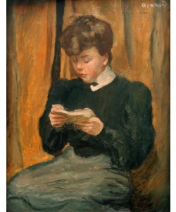 Pierre Bonnard, Frau, ein Buch lesend