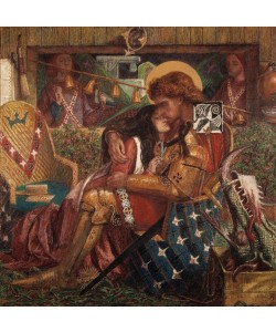 Dante Gabriel Rossetti, Die Hochzeit des Hl. Georg mit der Prinzessin Sabra