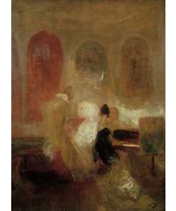 JOSEPH MALLORD WILLIAM TURNER, A Music Party, East Cowes Castle (Music at East Cowes Castl