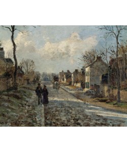 Camille Pissarro, La route de Louveciennes