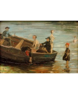 Franz Marc, Kinder im Boot