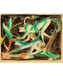 Franz Marc, Spielende Affen