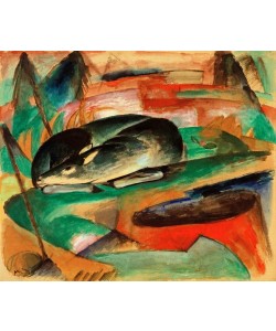 Franz Marc, Schlafendes Reh