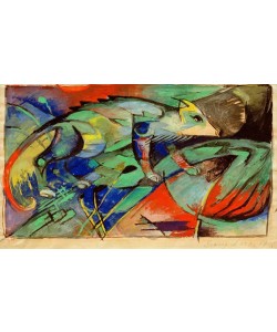 Franz Marc, Chamäleon