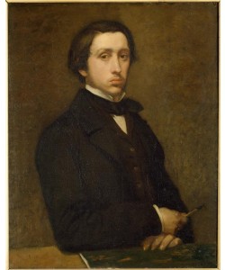 Edgar Degas, Selbstbildnis