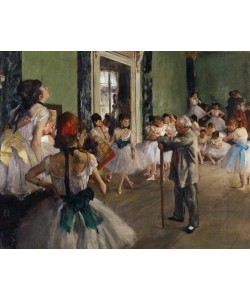 Edgar Degas, La classe de danse