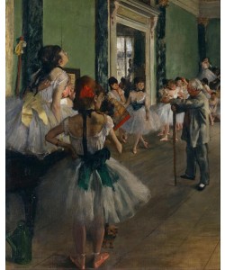 Edgar Degas, La classe de danse