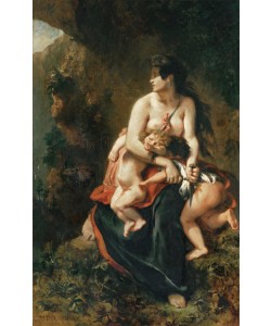 Eugene Delacroix, Medee furieuse ou Medee sur le point de tuer ses enfants