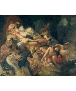 Eugene Delacroix, Der Tod des Sardanapal